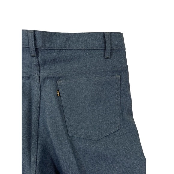 VTG Levi’s Men Blue Slack Straight Leg Pants Sz 38x30 - Picture 5 of 5